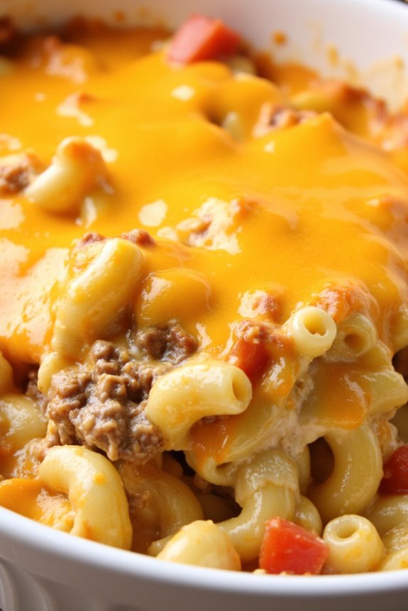 budget friendly cheesy casserole
