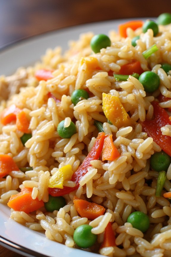 budget friendly vegetable fried rice