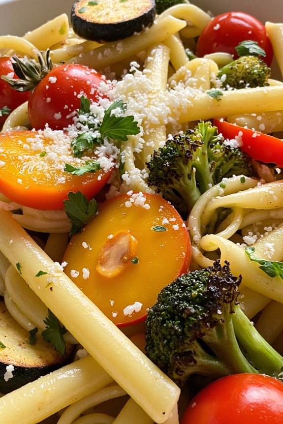budget friendly veggie pasta dish