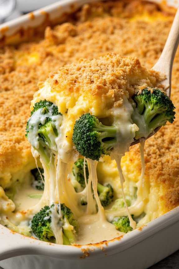 cheesy broccoli casserole recipe