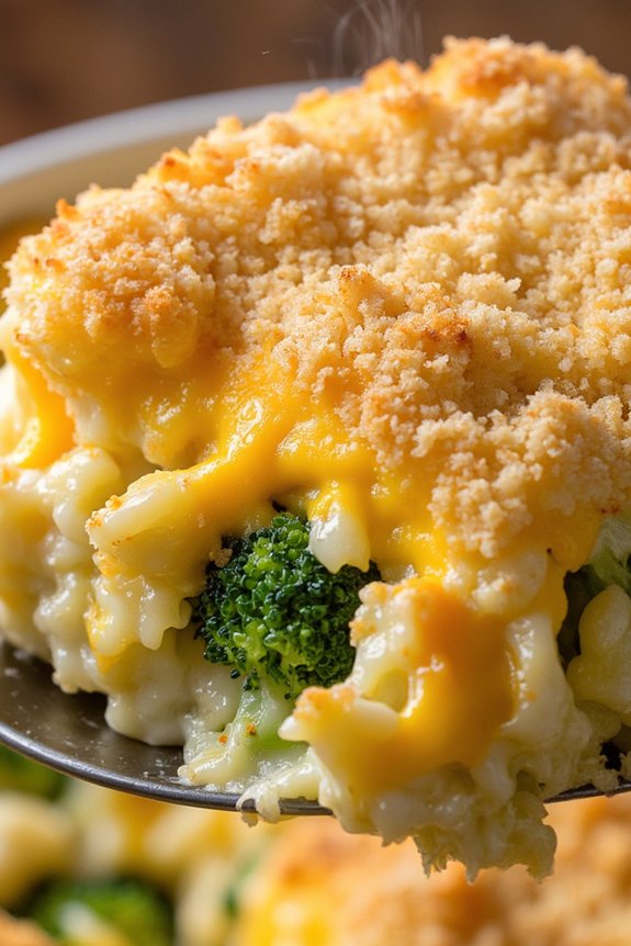 cheesy broccoli rice casserole
