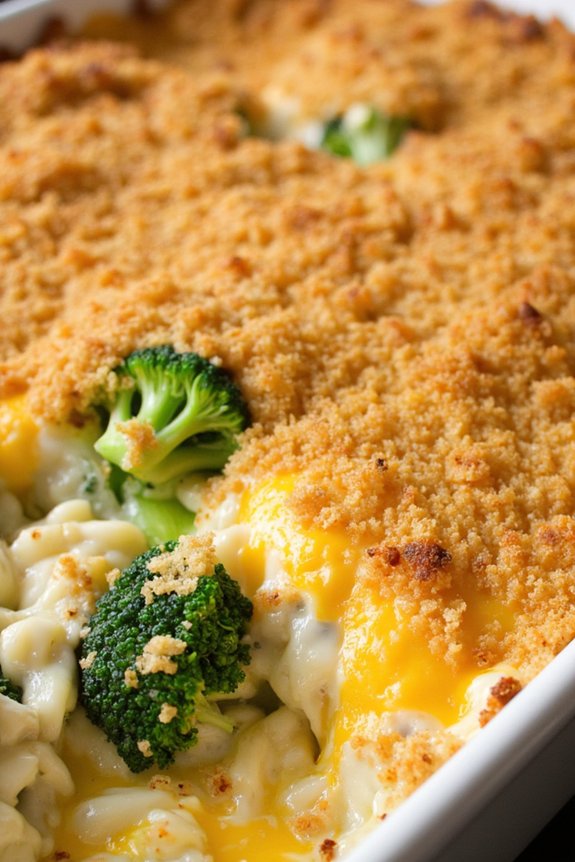 cheesy broccoli rice casserole
