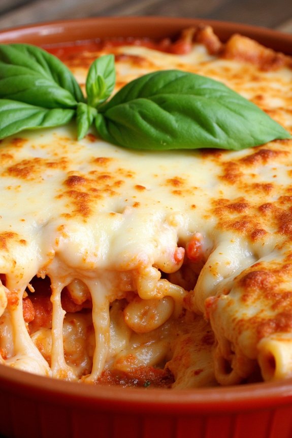 cheesy comfort food casserole