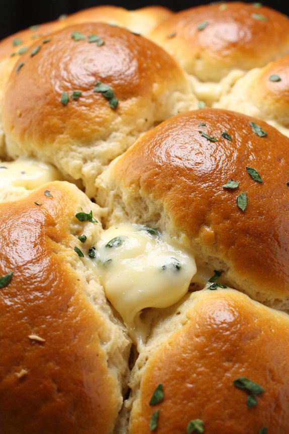 cheesy garlic herb delight