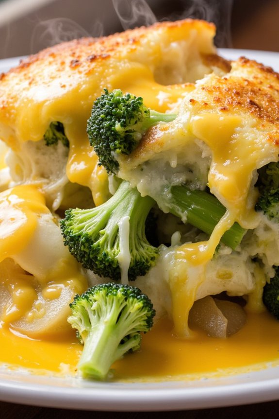 cheesy potato vegetable bake