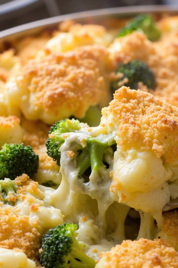 cheesy vegetable casserole recipe
