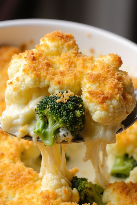cheesy vegetable casserole recipe