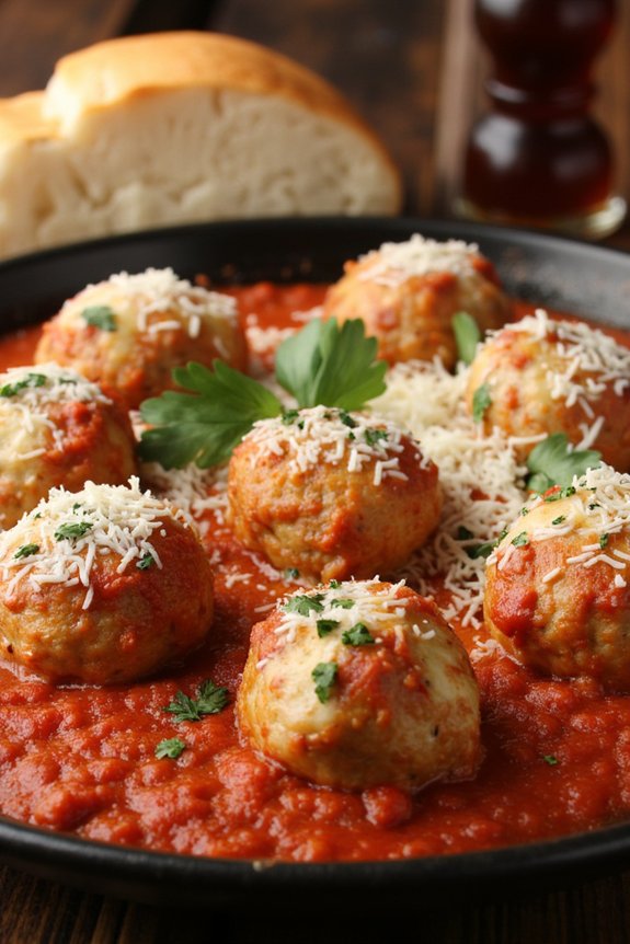 chicken parmesan meatball recipe