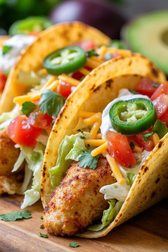 chicken ranch taco delight