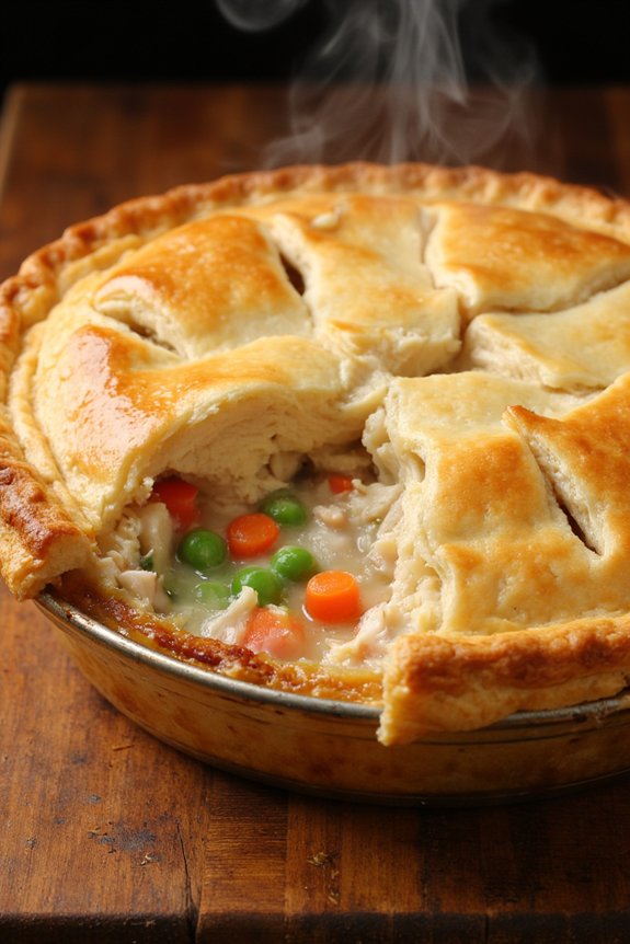 classic chicken pot pie