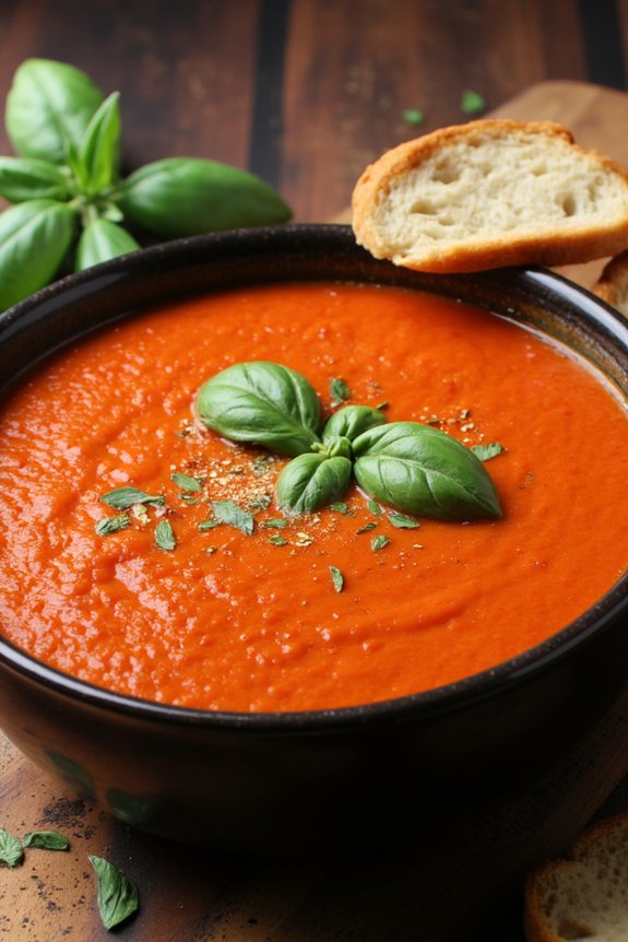 classic tomato basil soup