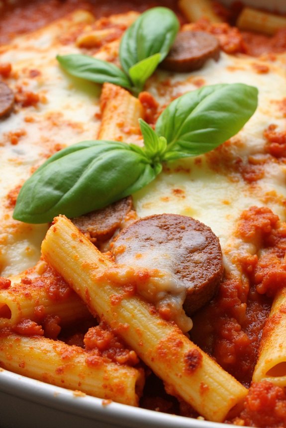 comforting baked ziti recipe