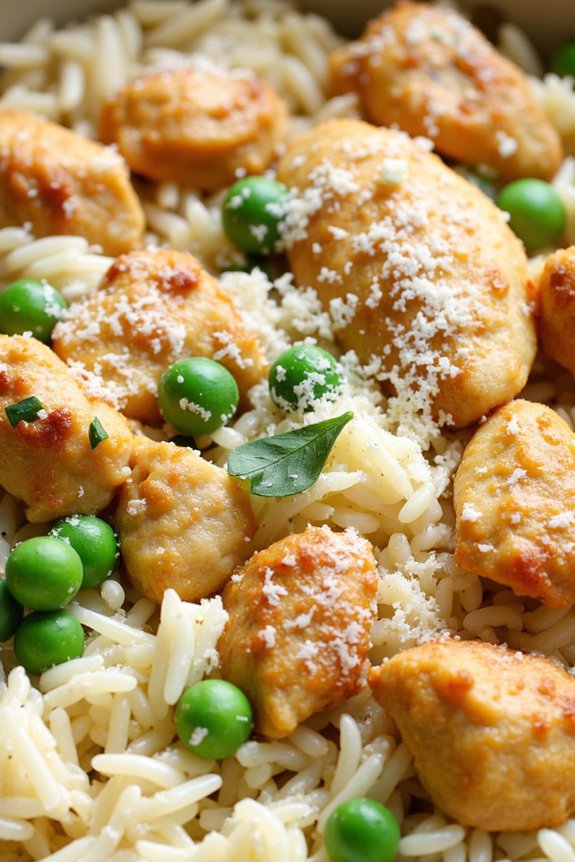 comforting chicken and rice