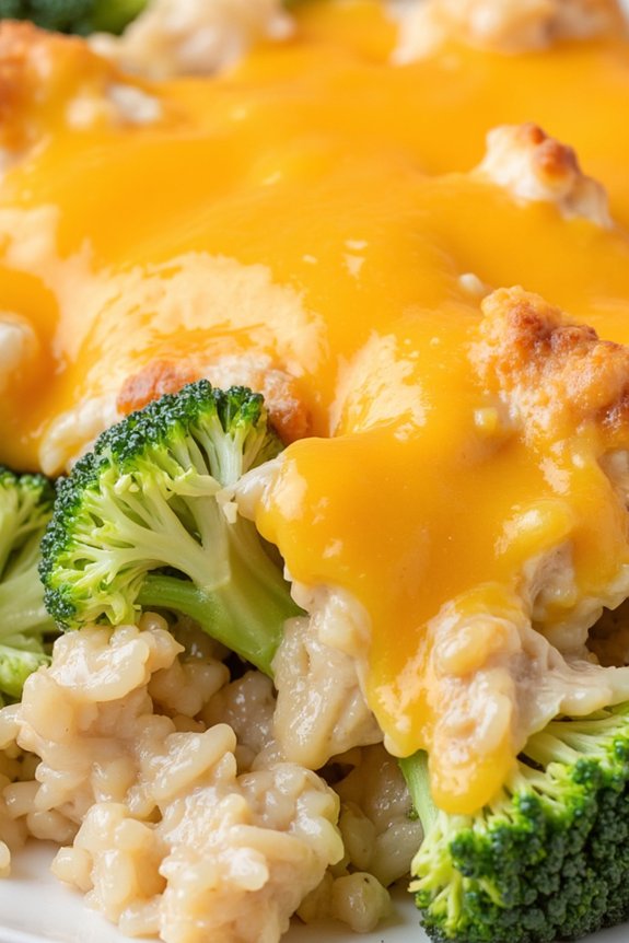 comforting chicken broccoli casserole