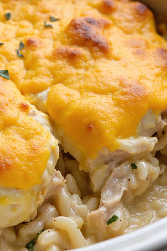 comforting chicken rice casserole