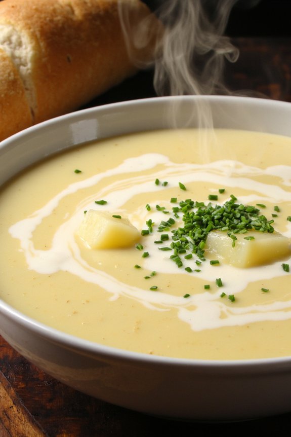 comforting creamy potato soup
