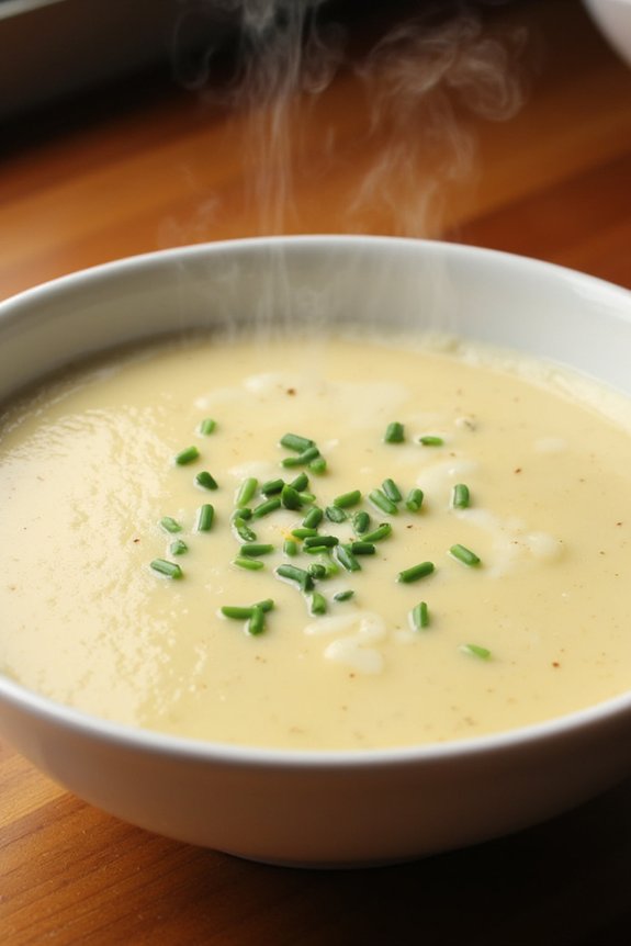 comforting creamy potato soup