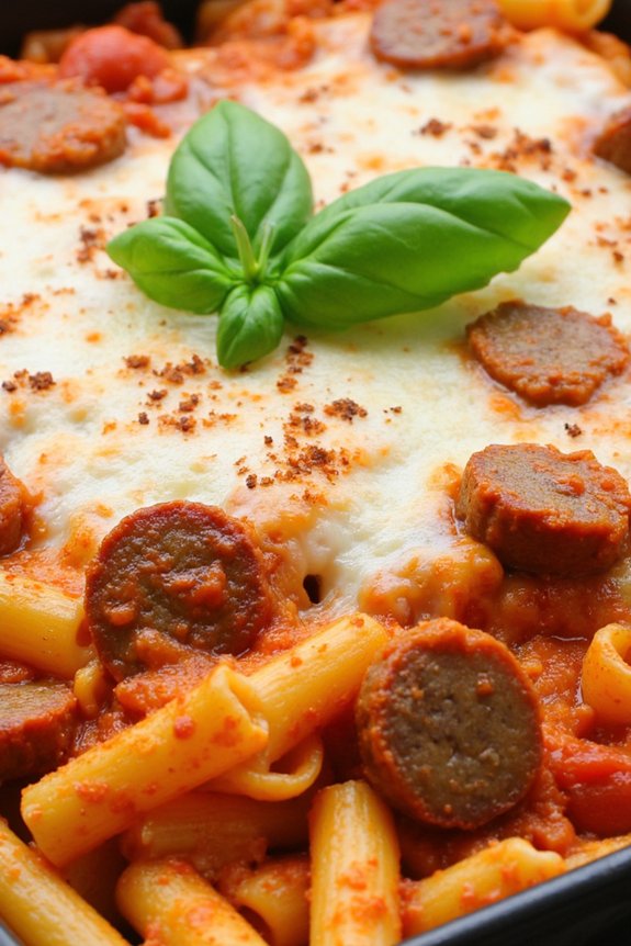 comforting family pasta bake