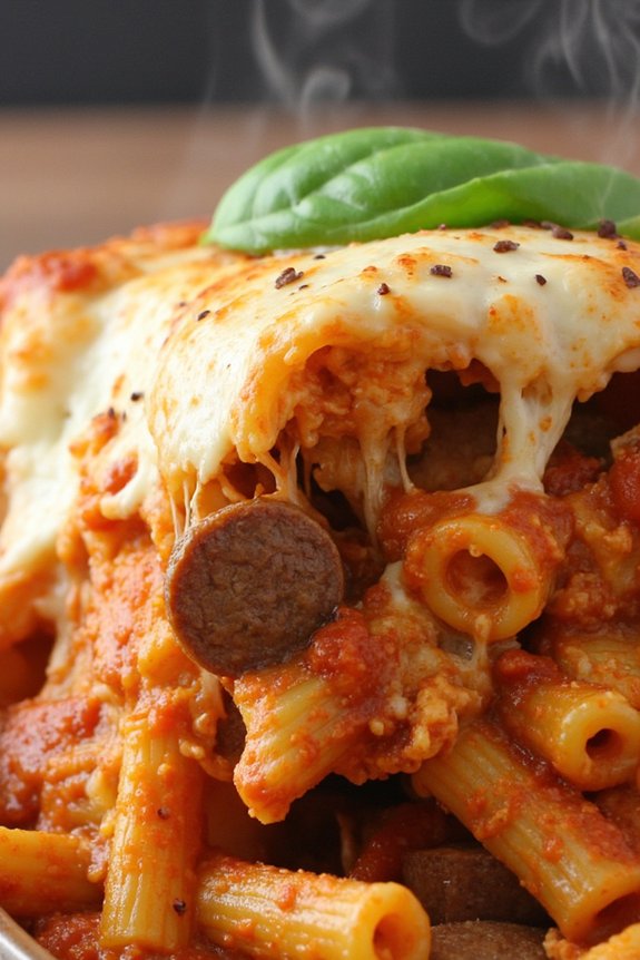 comforting italian sausage bake