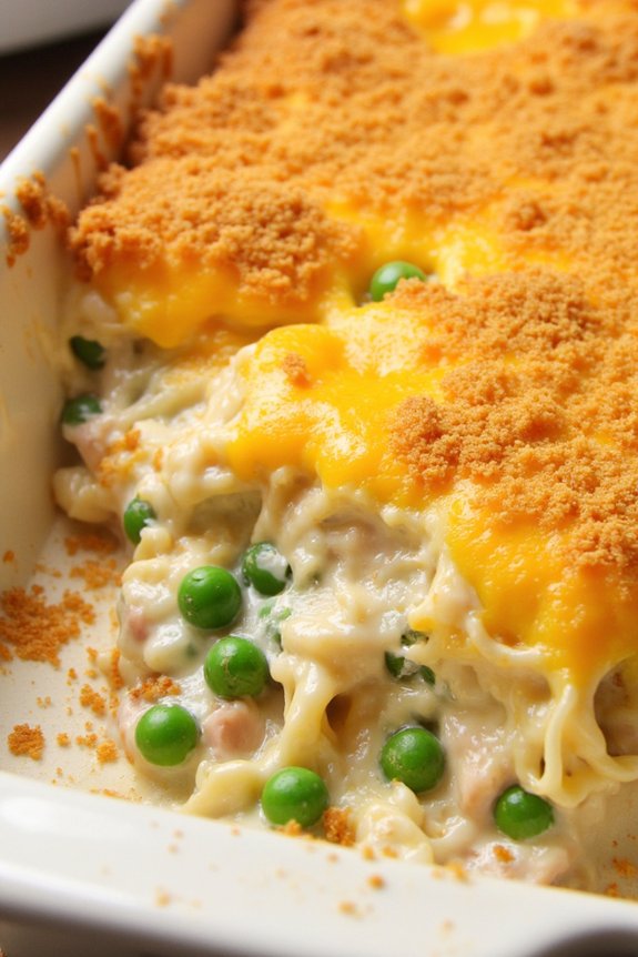 comforting tuna casserole recipe