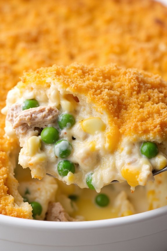 comforting tuna casserole recipe