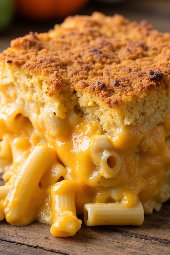 creamy butternut squash mac and cheese
