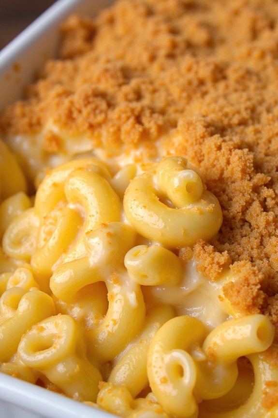 creamy cheesy comfort food