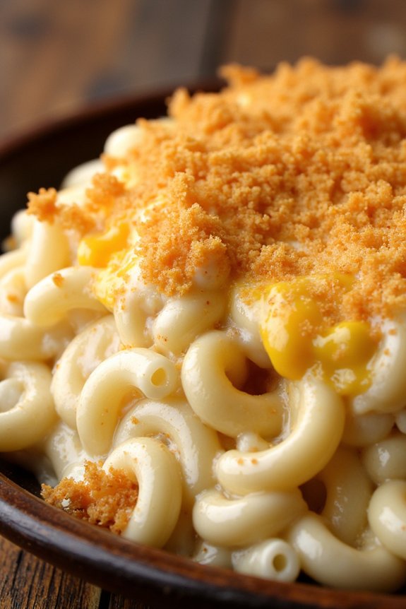 creamy cheesy comfort food