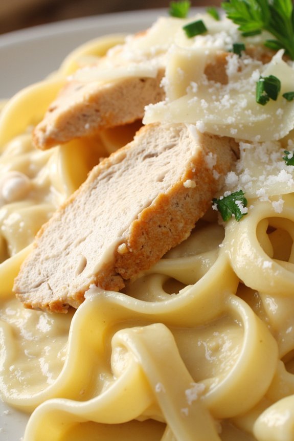 creamy chicken alfredo delight