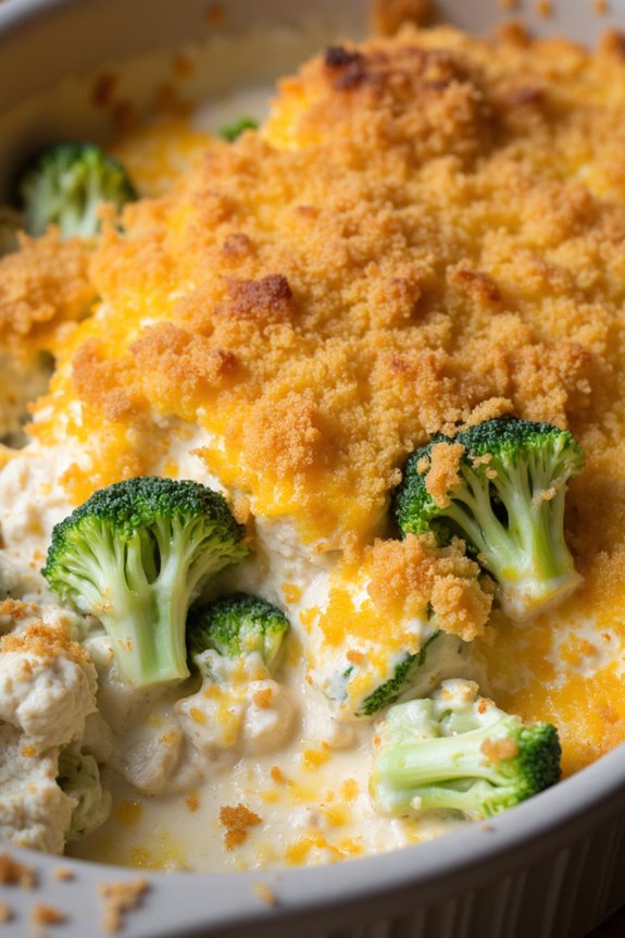 creamy chicken broccoli casserole