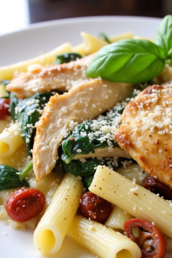 creamy chicken pasta recipe