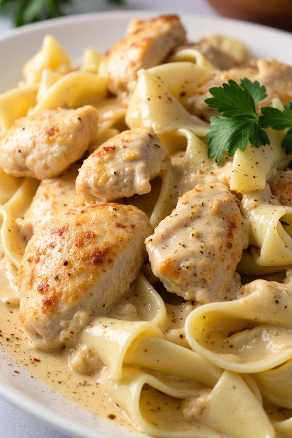 creamy chicken pasta recipe