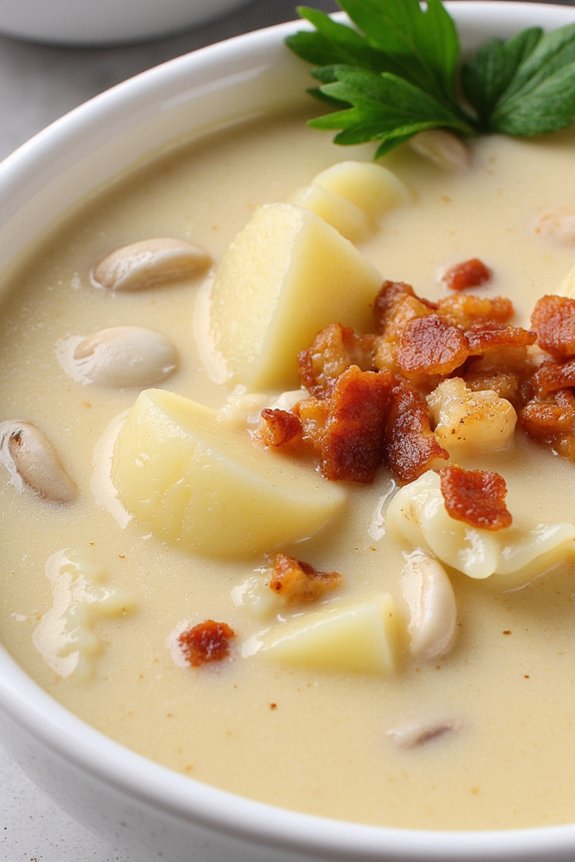 creamy clam chowder recipe