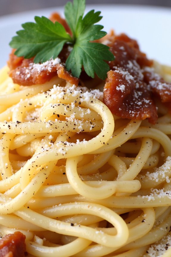 creamy classic pasta dish