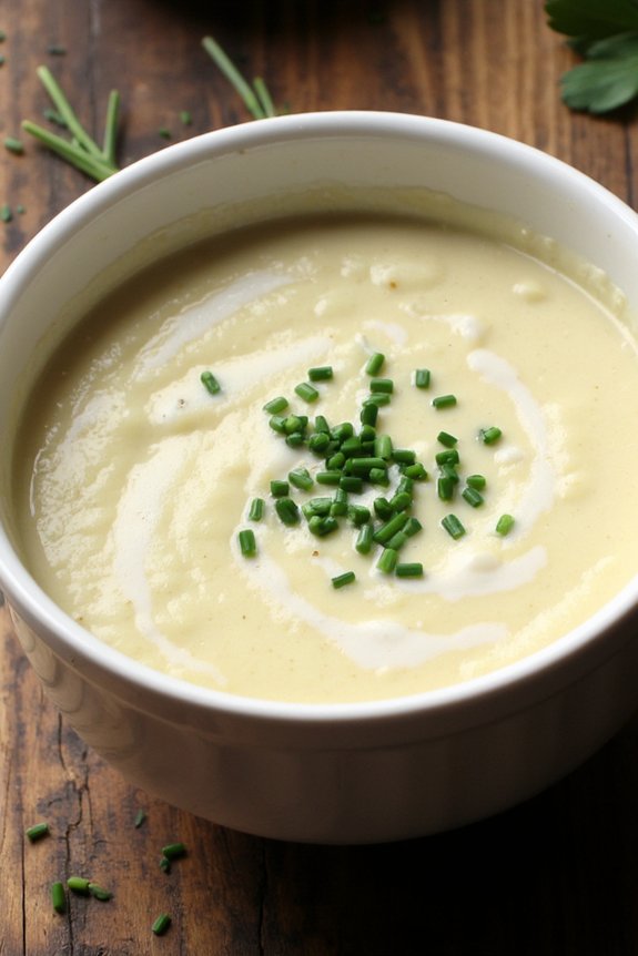 creamy comforting potato soup