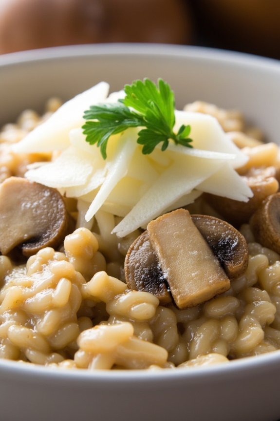 creamy crock pot risotto