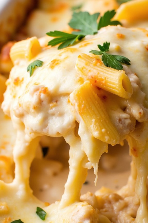 creamy pasta bake delight