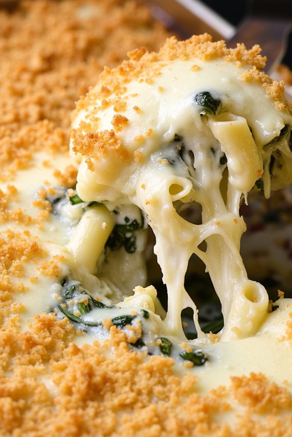 creamy pasta bake recipe