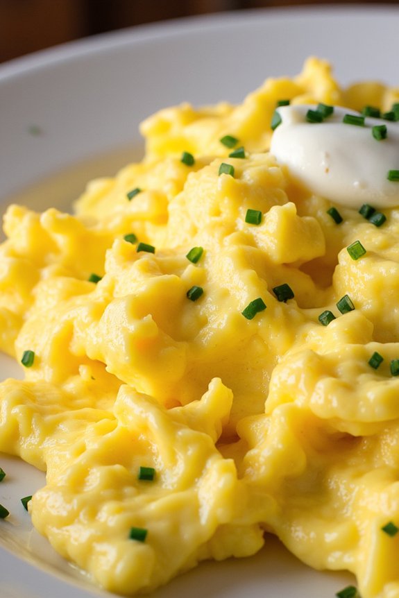 creamy scrambled eggs recipe