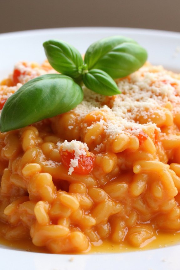 creamy tomato risotto recipe