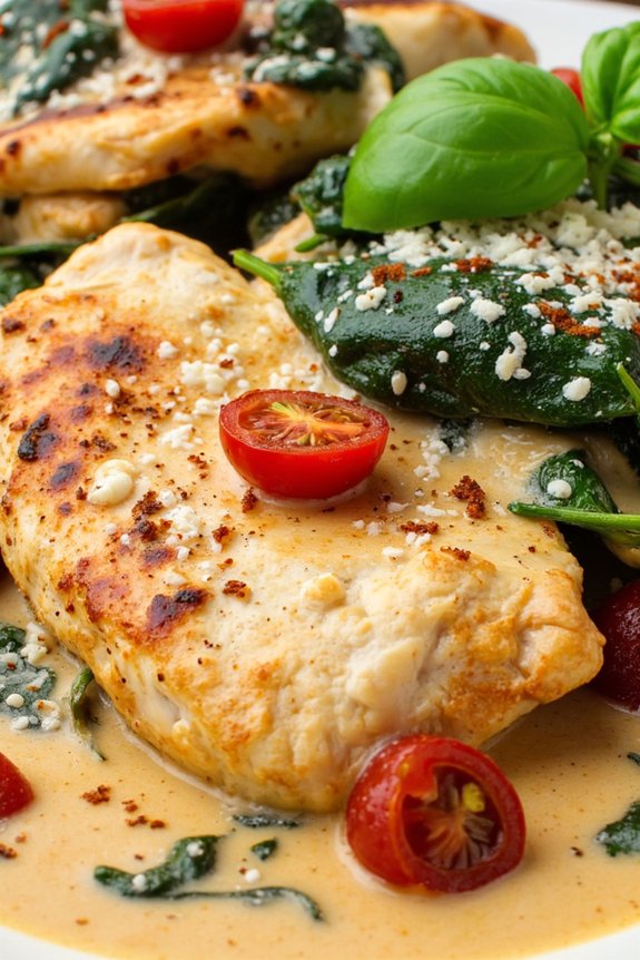 creamy tuscan chicken delight