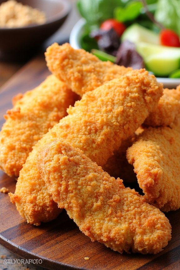 crispy air fryer chicken tenders