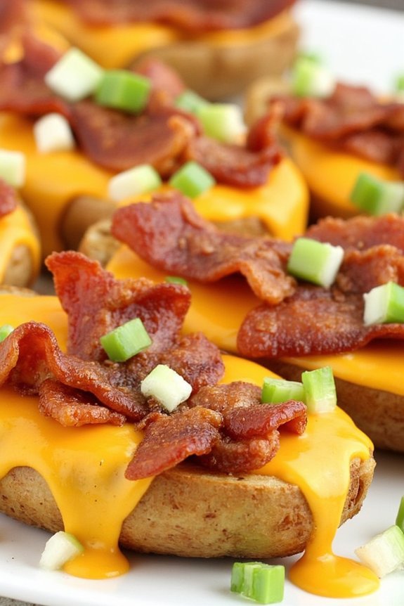 crispy air fryer potato skins