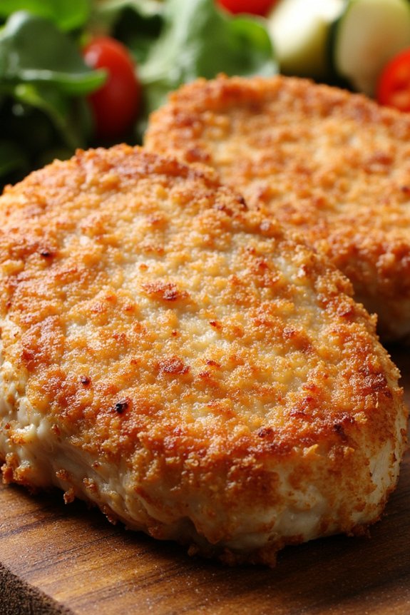 crispy coconut pork chops