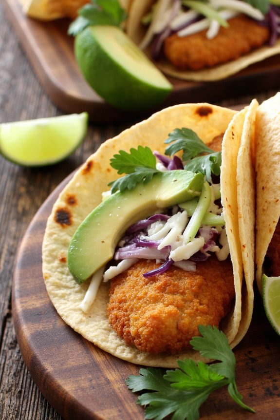 crispy fish taco delight