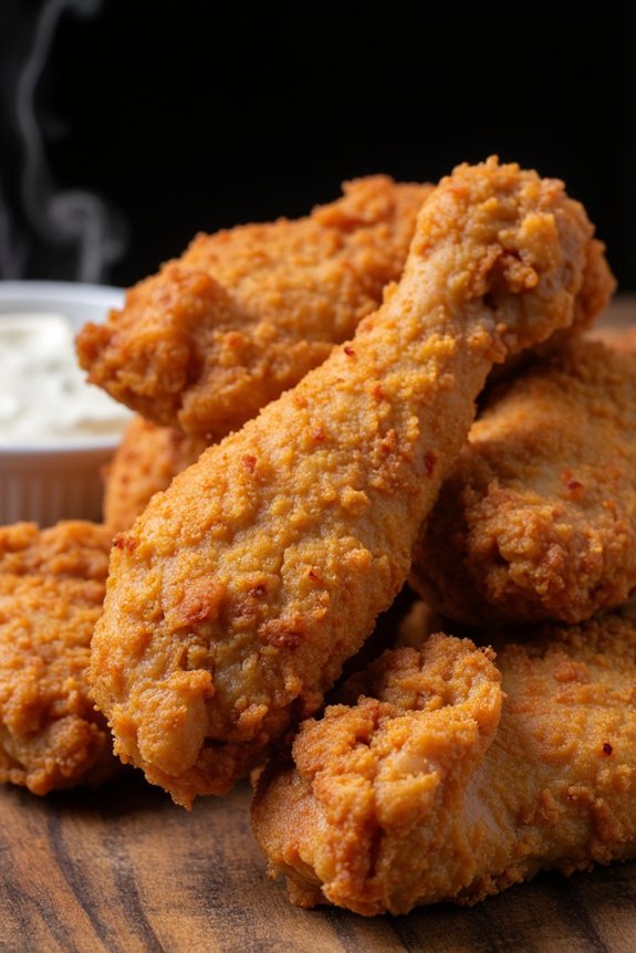 crispy flavorful southern comfort