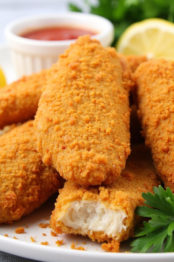 crispy healthy chicken tenders