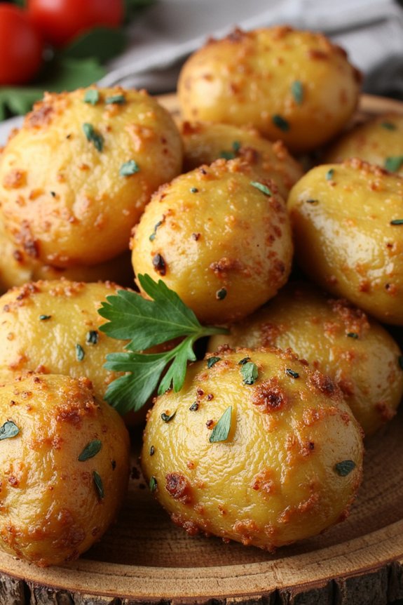 crispy herb roasted potatoes recipe