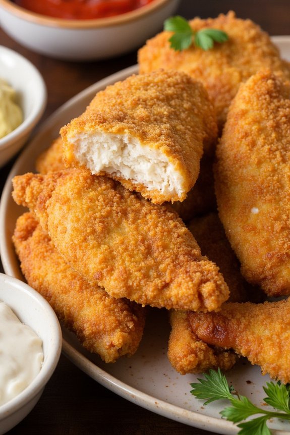 crispy homemade chicken tenders