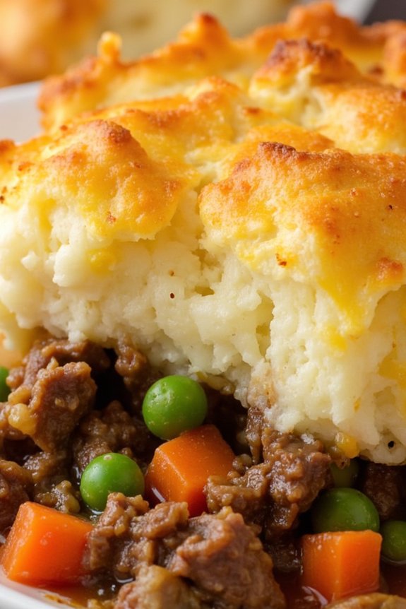crispy mashed potato shepherd s pie